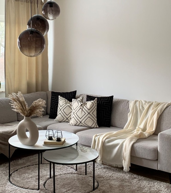 Bright living room